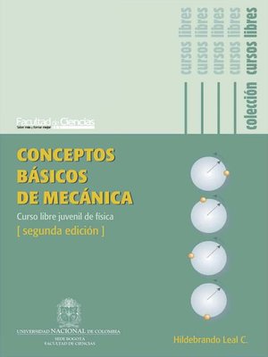 cover image of Conceptos básicos de mecánica. Curso libre juvenil de física
